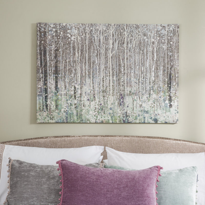 Fairmont Park 'Watercolour Woods' Framed Watercolour Painting Print on Canvas & Reviews
